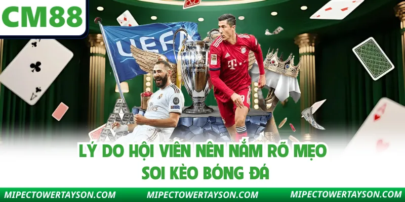 Lý do hội viên nên nắm rõ mẹo soi kèo bóng đá