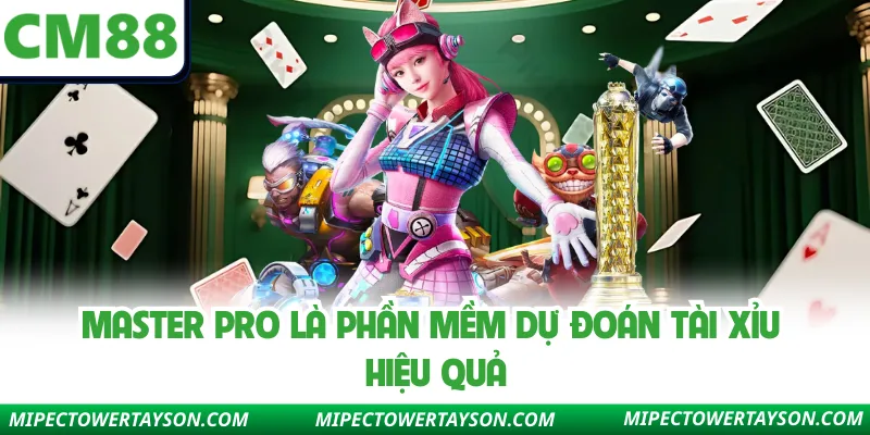 Master Pro là phần mềm dự đoán tài xỉu hiệu quả